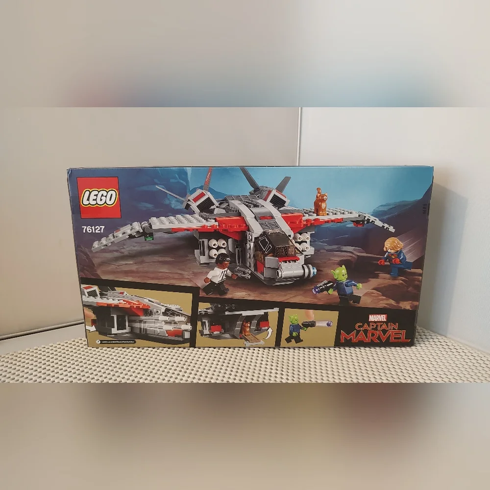 Lego 76127 Captain Marvel and the Skrull Attack Marvel Captain Marvel Avengers